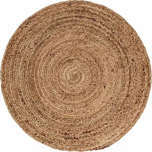 Natural Jute Hand-Braided Rectangle/Round Rugs & Carpets