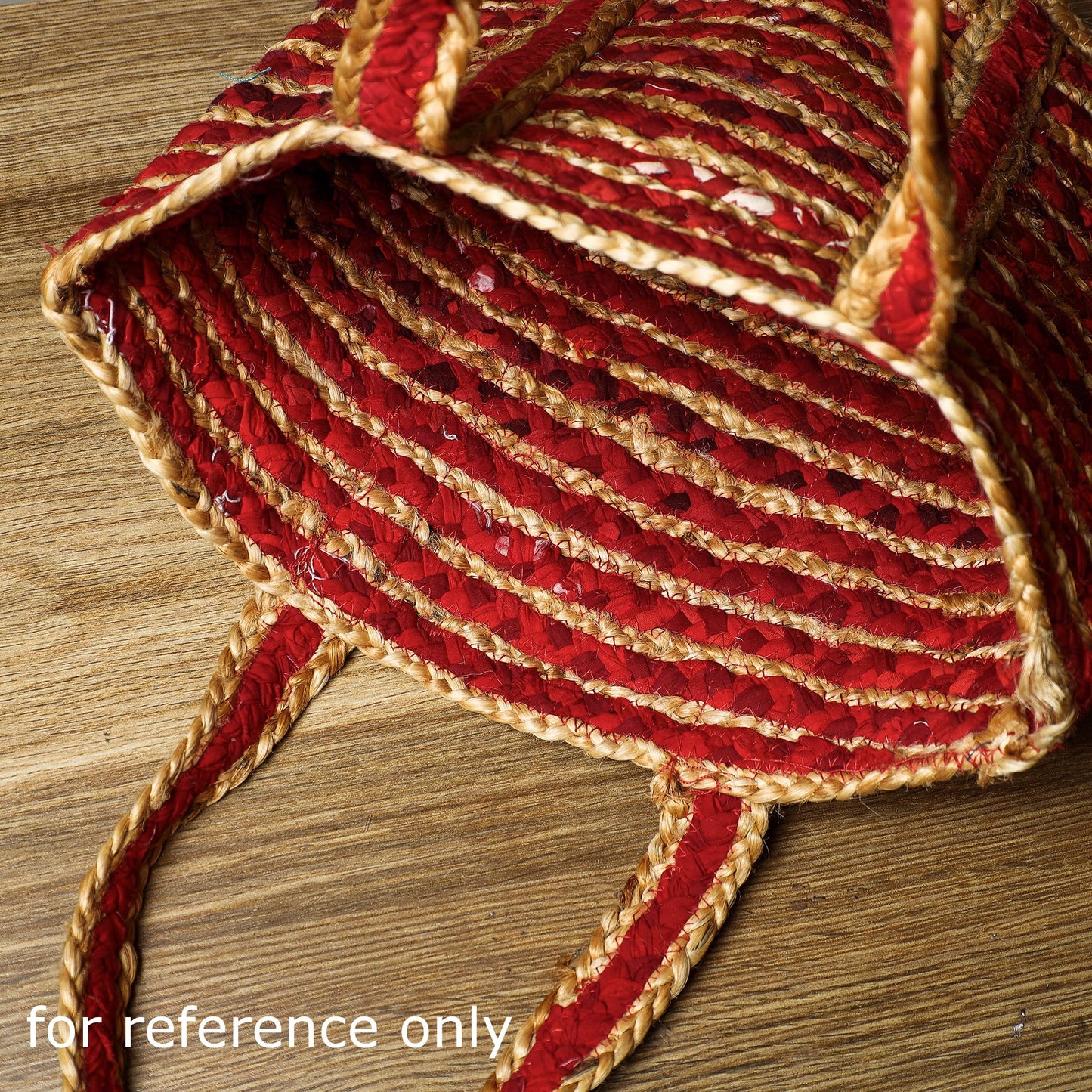 Beige Handcrafted Multipurpose Jute Shoulder Bag